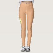 Leggings Gourdes d'automne (Devant)