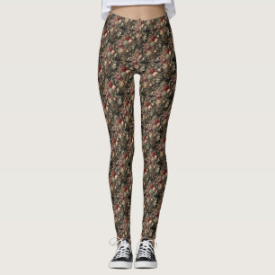 Leggings Goût Comme Baroque - Délirium victorien gothique