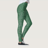 Leggings gouttelettes d'eau vertes (Droite)