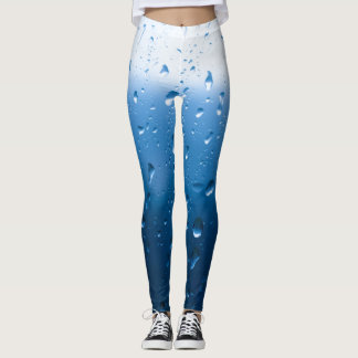 Leggings Gouttes de pluie sur une fenêtre