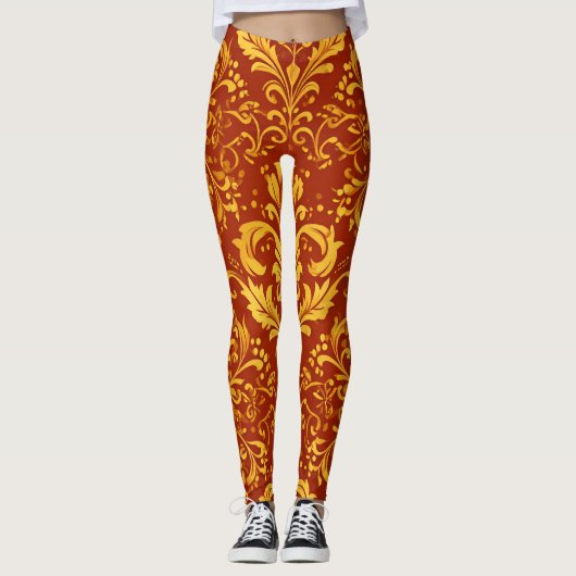 Leggings Grâce dorée (Devant)