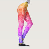 Leggings Gradient arc-en-ciel Douce goutte (Droite)