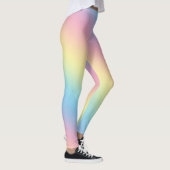 Leggings Gradient arc-en-ciel doux Pastel (Droite)