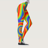 Leggings Gradient du Colorful Spiral Effect (Droite)