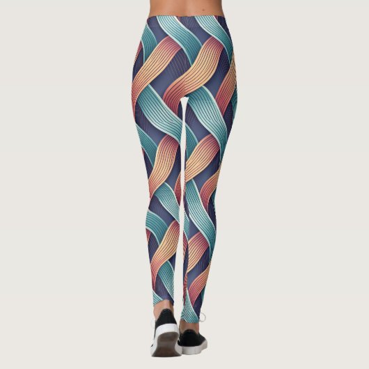 Leggings Gradient Flow Illusion | Seamless Abstract 3D (Dos)