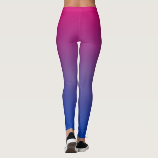 Leggings Gradient Pride Motif : Bi (Dos)