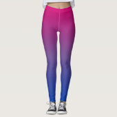 Leggings Gradient Pride Motif : Bi (Devant)