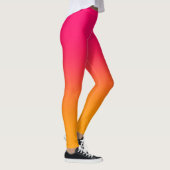 Leggings Gradient Rose Et Jaune (Droite)