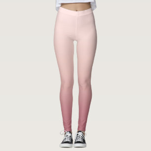 Leggings Gradient rose pâle
