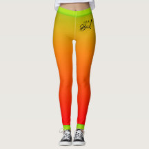 Gradient rouge jaune tropical avec un texte sembla