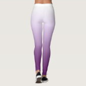 Leggings Gradient violet lilas ombre (Dos)