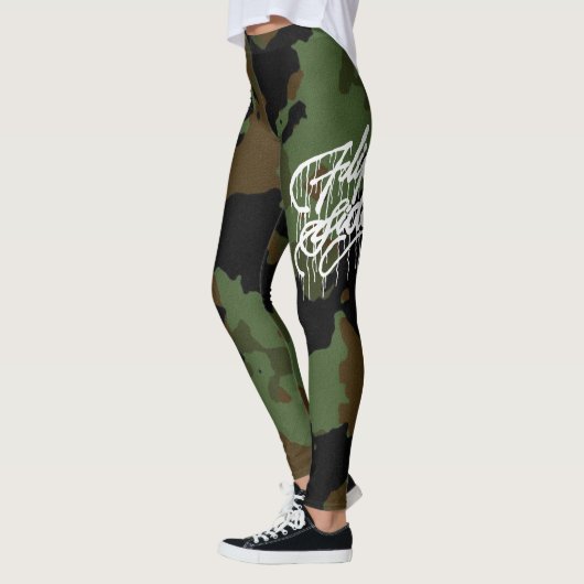 LEGGINGS GRAFFIT DRIPPING PAINT (Gauche)