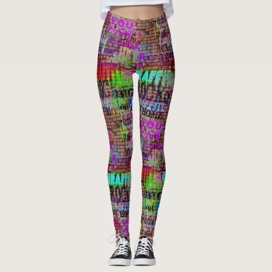 Leggings Graffiti (Devant)