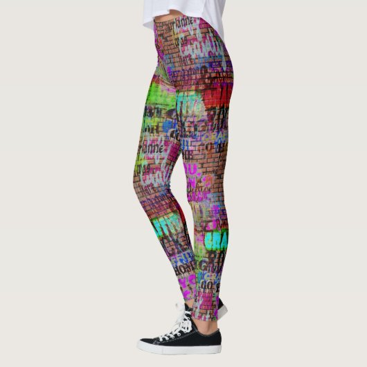 Leggings Graffiti (Gauche)