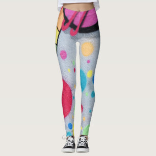 Leggings graffiti