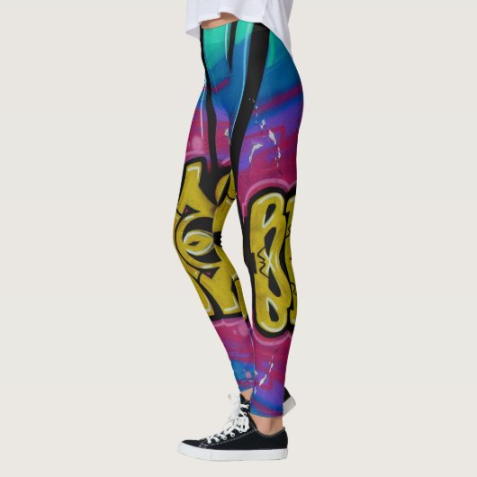 Leggings Graffiti. (Gauche)