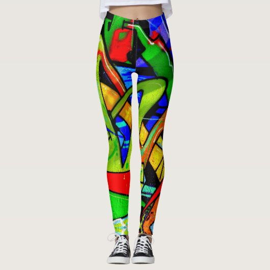 Leggings Graffiti. (Devant)