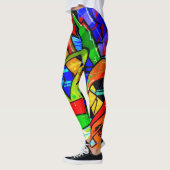 Leggings Graffiti. (Gauche)