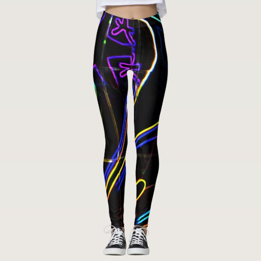 Leggings Graffiti 10 lecnm (Devant)