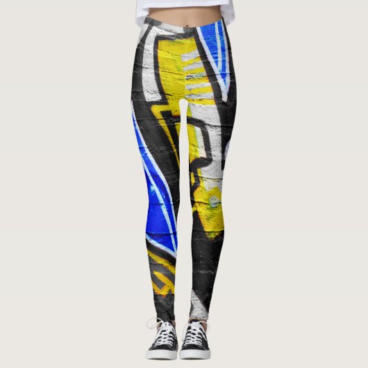 Leggings Graffiti 6 lecna (Devant)
