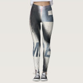 Leggings graffiti américain (Devant)