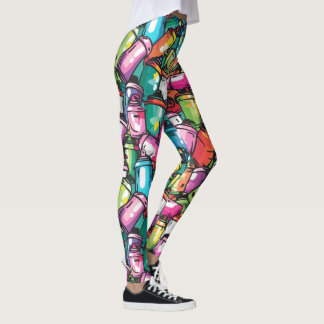 Leggings Graffiti bombes