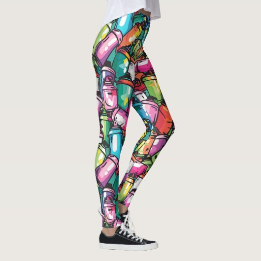 Leggings Graffiti bombes (Droite)