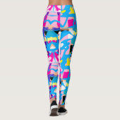 Leggings Graffiti coloré (Dos)