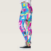 Leggings Graffiti coloré (Gauche)