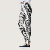 Leggings GRAFFITI de 落書き通り (Rakugaki) (Gauche)