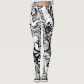 Leggings GRAFFITI de 落書き通り (Rakugaki) (Devant)