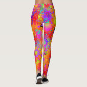 Leggings Graffiti de couleur (Dos)