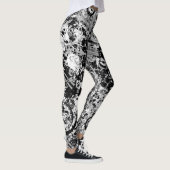 Leggings Graffiti des rues de la ville (Droite)