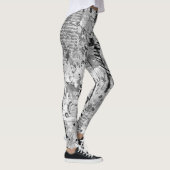 Leggings Graffiti Etchings (Droite)
