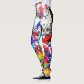 Leggings Graffiti fou (Gauche)