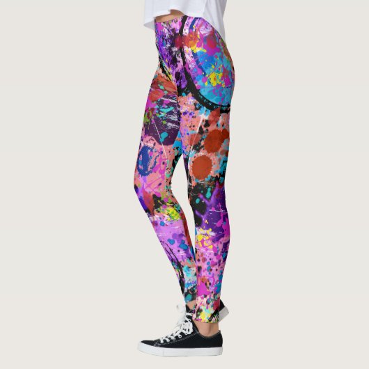 Leggings Graffiti Galaxy (Gauche)
