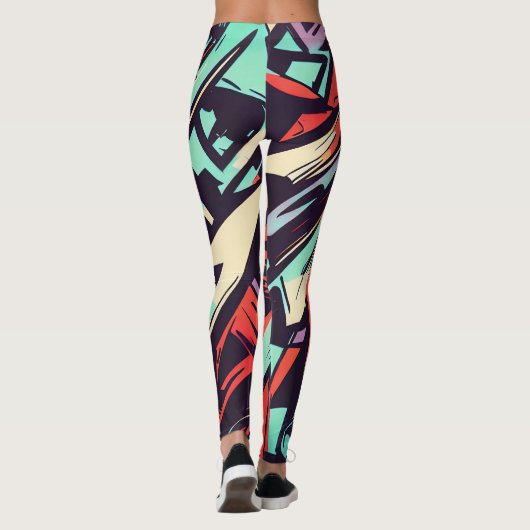 Leggings Graffiti moderne (Dos)