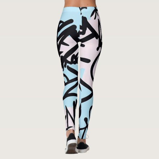 Leggings Graffiti moderne (Dos)