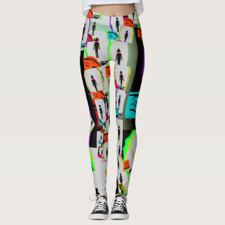 Leggings Graffiti muraux des années 1980