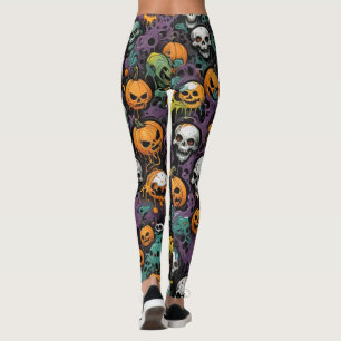 Leggings Graffiti Skuls