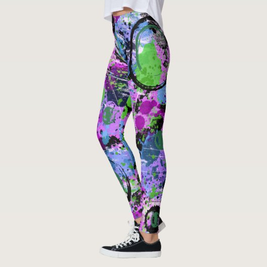 Leggings Graffiti Smoothie (Gauche)