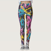 Leggings Graffiti street wear (Devant)