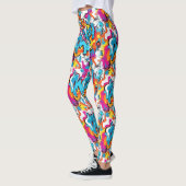 Leggings Graffiti urbain (Gauche)