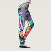 Leggings Graffiti urbain01 (Droite)