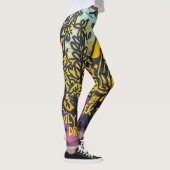 Leggings Graffiti urbain Art Abstrait (Droite)