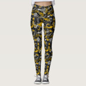 Leggings Graffiti urbain Motif de rue (Devant)