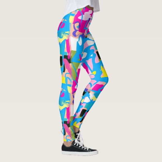 Leggings Grafitti coloré Splash (Droite)