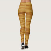 Leggings Grain de bois clair (Dos)