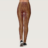 Leggings Grain de bois satiné (Dos)