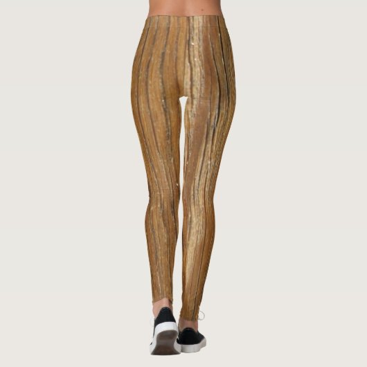 Leggings Grain en bois (Dos)